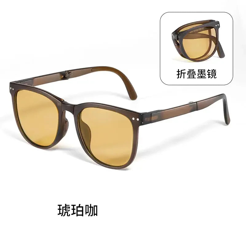 Folding sunglasses, portable, ultra light sun protection, UV protection, sunglasses for both men and women 200000297