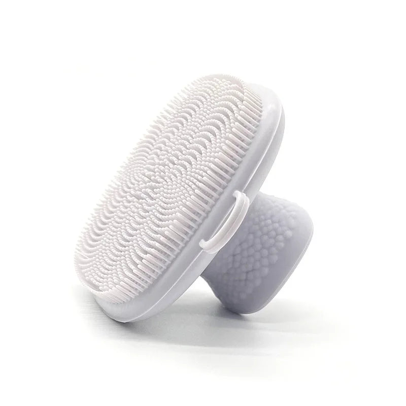 1PC Silicone Face Scrubber for Men Women Facial Cleansing Brush Silicone Face Wash Brush Manual Cleansing Skin Care Face Brushes