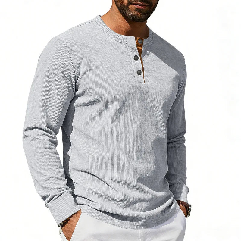 Men's Casual Short Sleeve Button-Up Shirt