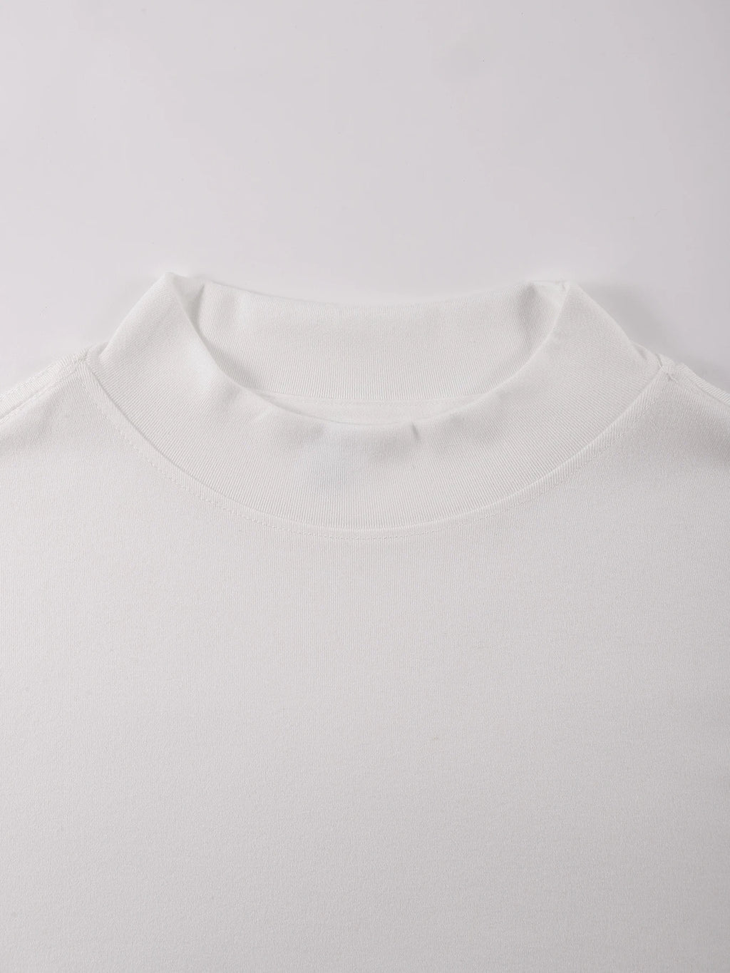 Libra The Scales Print Leisurewear For Man Simple Mock Neck Tee Casual Fashion Long Sleeve Unisex Vintage Elasticity Clothing
