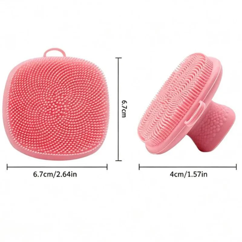 1PC Silicone Face Scrubber for Men Women Facial Cleansing Brush Silicone Face Wash Brush Manual Cleansing Skin Care Face Brushes