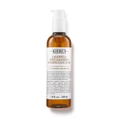 Kiehl's Calendula Deep Cleansing Foaming Face Wash 230ml, Original Skin Cares for Women/Men, Beauty Health Care