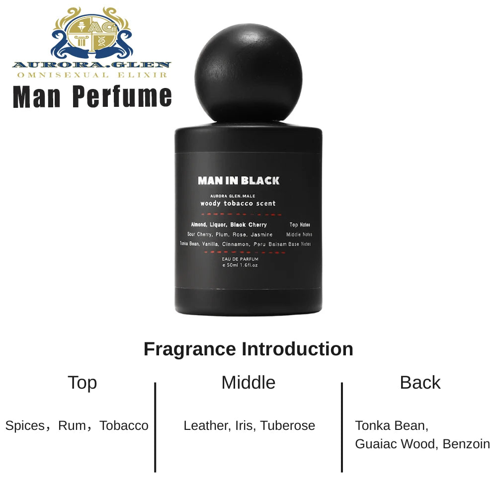 Floral Woody Unisex Perfume Fresh Natural Spray 50ml
